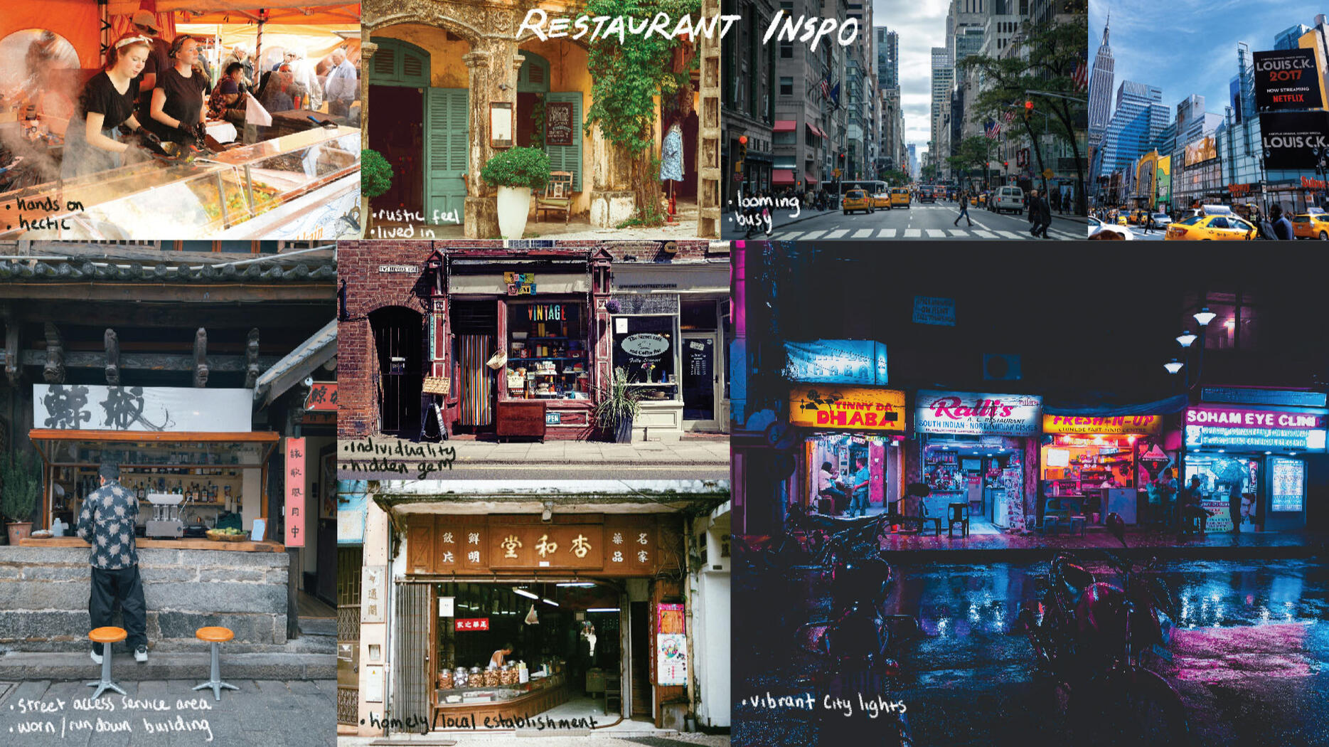 Restaurant Inspiration